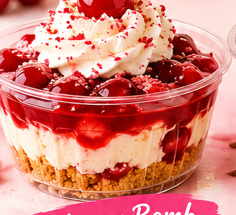 Cherry Bomb Cheesecake