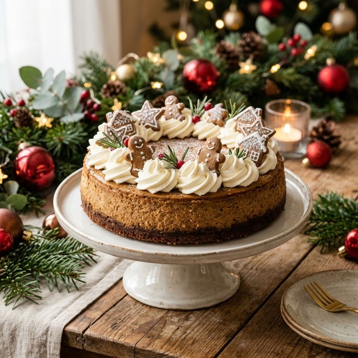 Gingerbread Cheesecake