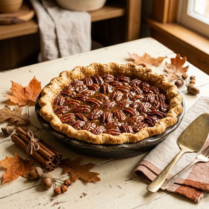 Bourbon Pecan Pie